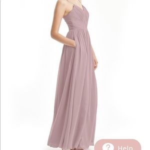 Azazie Cora (vintage mauve bridesmaid Dress)